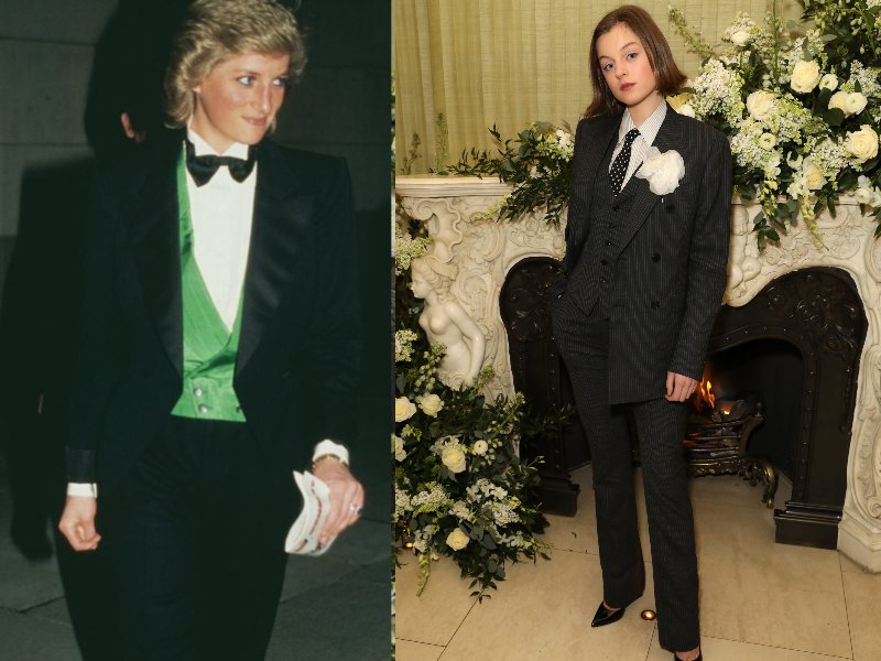 神還原戴妃!《王冠》第四季Emma Corrin戲裡戲外也如戴妃般時尚有個性 神還原戴妃!《王冠》第四季Emma Corrin戲裡戲外也如戴妃般時尚有個性